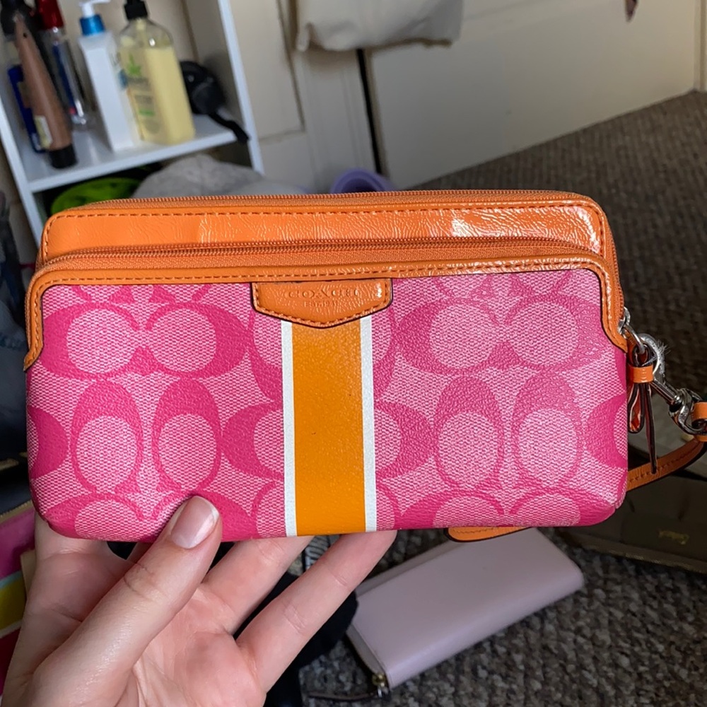 Coach wristlet